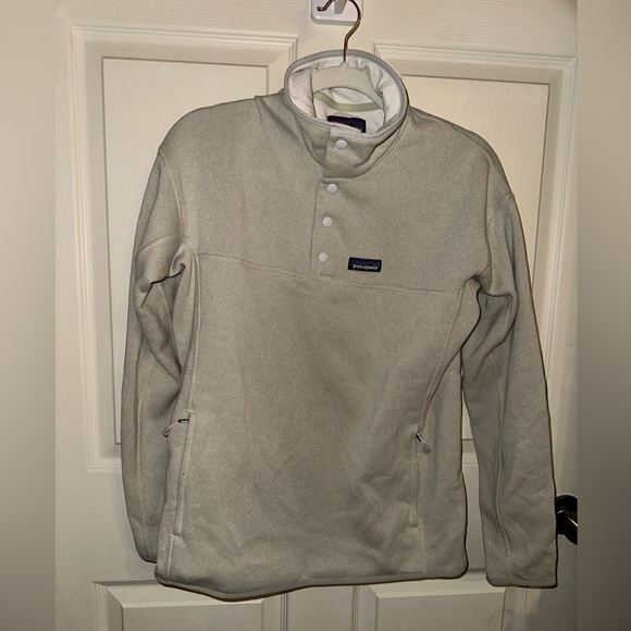 Patagonia women’s Light Gray snap T better sweater Jacket M outdoor winter fall - Picture 7 of 12